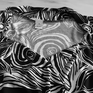 EUC Vintage Inspired Black & White Dress MADE IN USA